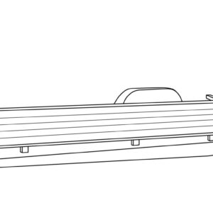 82 x 32 Steel 14,000 lbs. Equipment Trailer