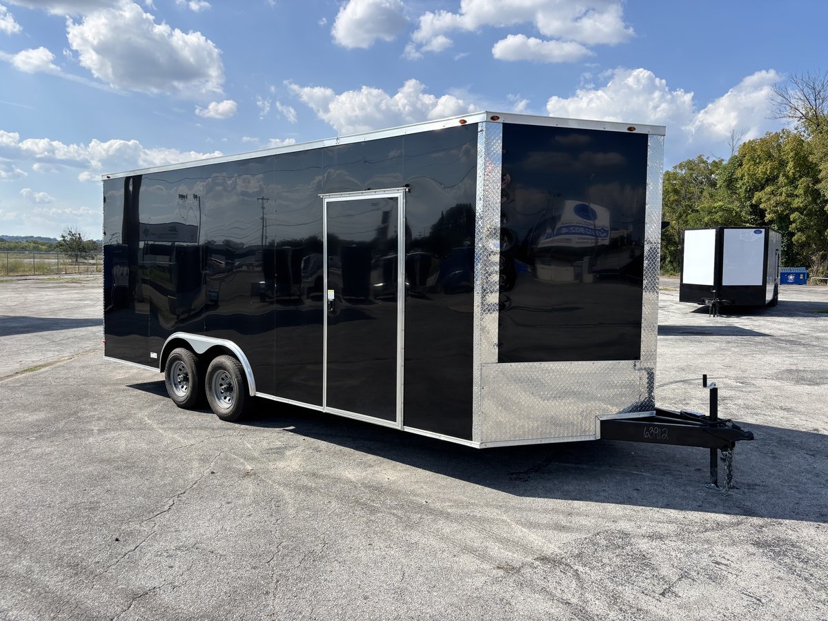 8.5 x 18 Tandem Axle Enclosed Trailer