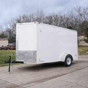 5 x 10 Single Axle Enclosed Trailer